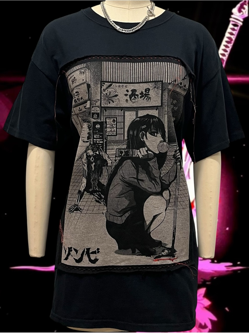 ReWorked/Upcycled Zombie T-Shirt